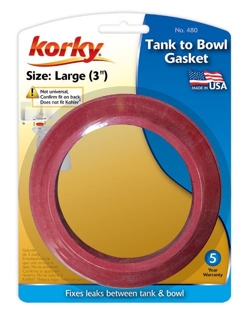 Tank to Bowl Gasket 4-1/4" x 1-1/8"