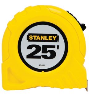 25' Stanley Tape Measure