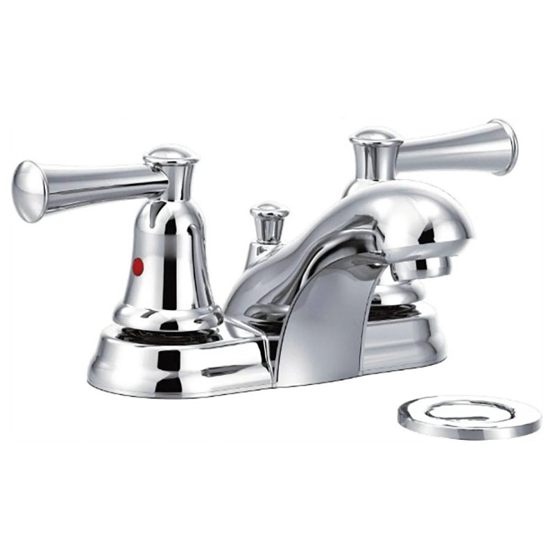 CFG Capstone Two Handle Bathroom Faucet - Chrome - With Pop-Up