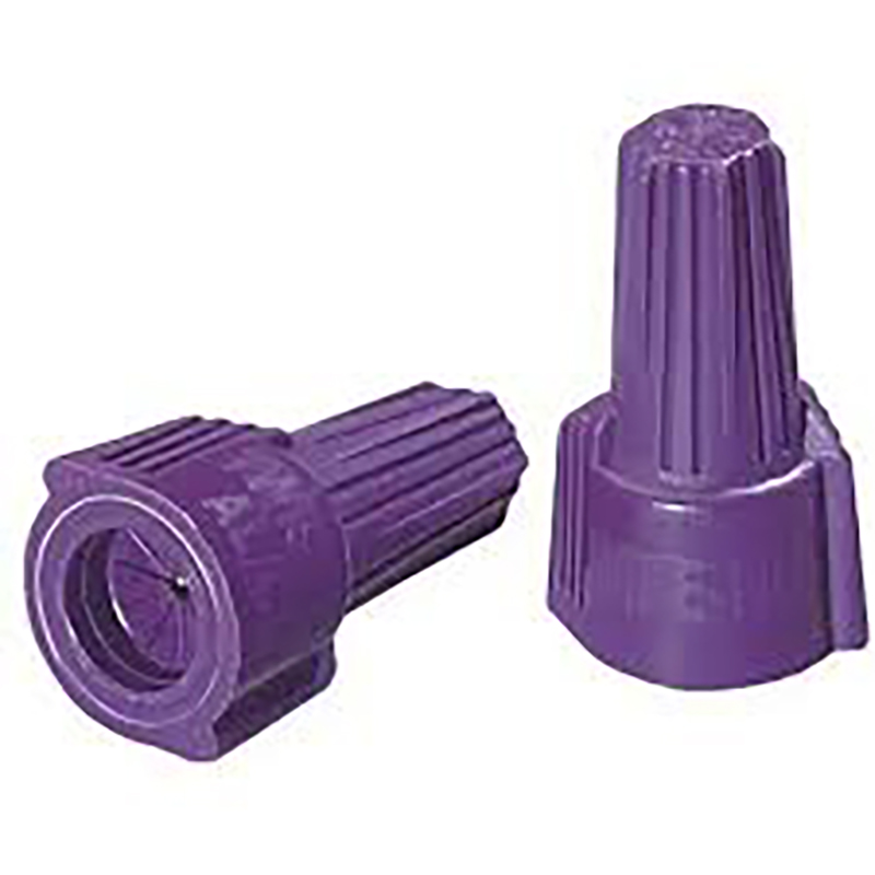 18-10 Purple CO/ALR Wire Nuts - 10/pack