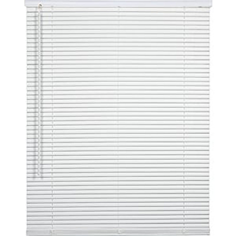1" Vinyl Plus Mini Blind - White - - 47" W x 60"