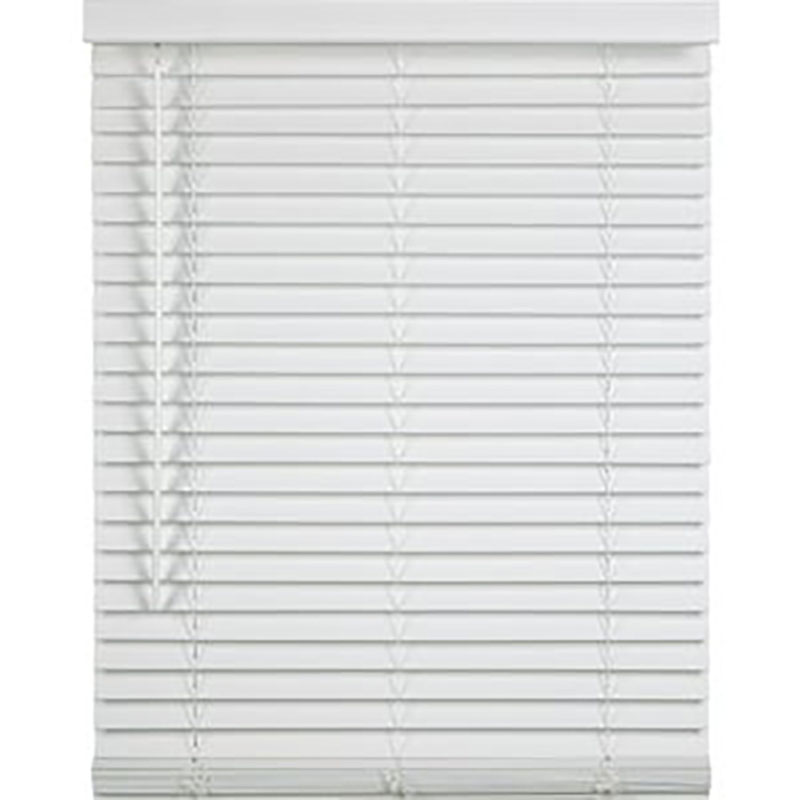 2" Faux Wood Blind - 71" W x 36" L - White