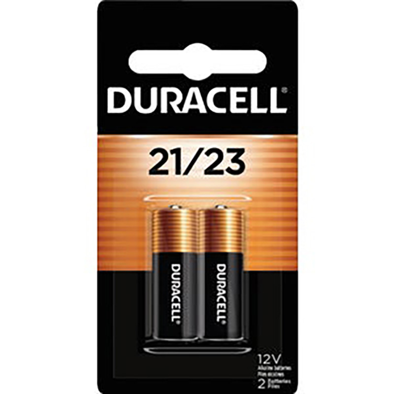 12 Volt Duracell 21/23 Alkaline Battery - 2/pack