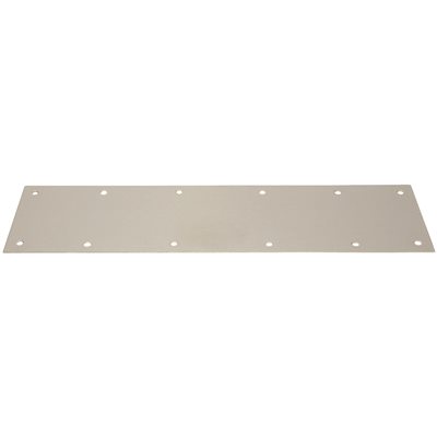 Door Kick Plate - 6" x 34" - Satin Nickel