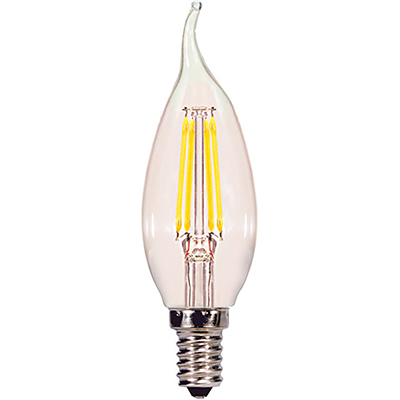 LED Flame Tip Bulb - 5.5 Watts