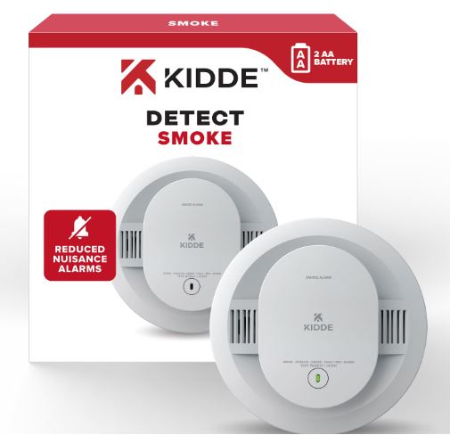 Kidde Smoke Alarm -  5" - AA Battery