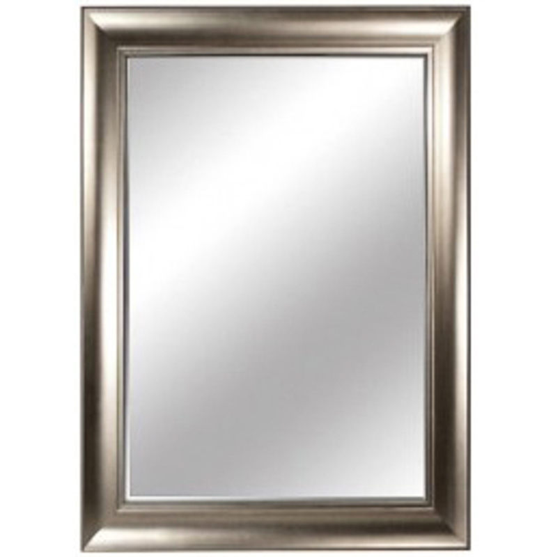 24" x 36" Framed Mirror - Silver