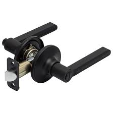 Economy Contemporary Privacy Lever - Matte Black