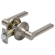 Economy Contemporary Passage Lever - Satin Nickel