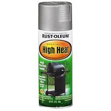 Rust-Oleum High Heat Spray Paint - 12 oz - Flat Silver