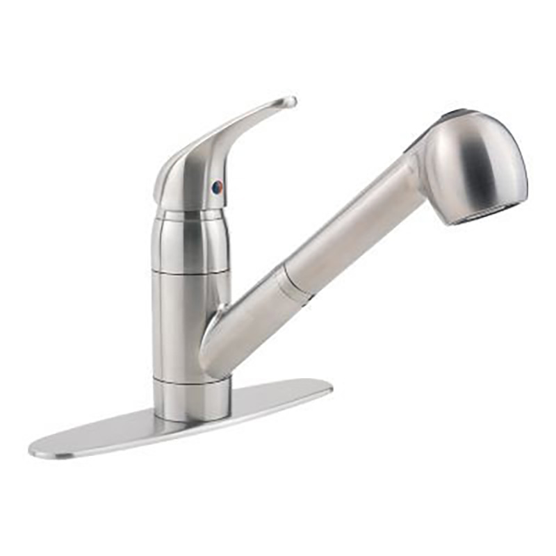 Pfister Kitchen Faucet with Pull Out Sprayer - Stainless Steel