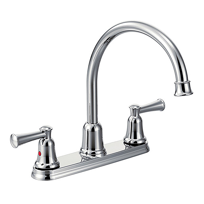 CFG Capstone Two Handle Kitchen Faucet - Chrome - Without Spray