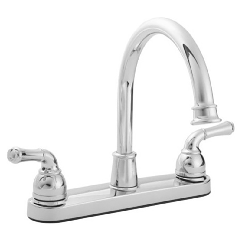 Banner Two Handle Kitchen Faucet - Chrome - Without Spray