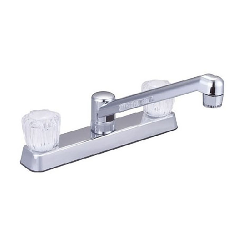 Banner Two Handle Kitchen Faucet - Chrome - Without Spray