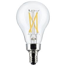 5.5 Watt A15 LED 2700K 40 Watt Eqv Clear Warm White Light Bulb - 2/pack