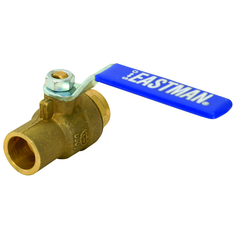 1/2" Cop X Cop Brass Ball Valve