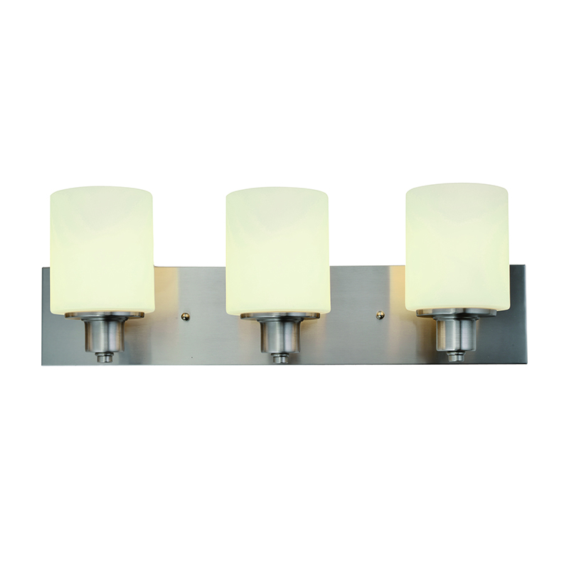 Dane Vanity Fixture - 3 Light - Satin Nickel