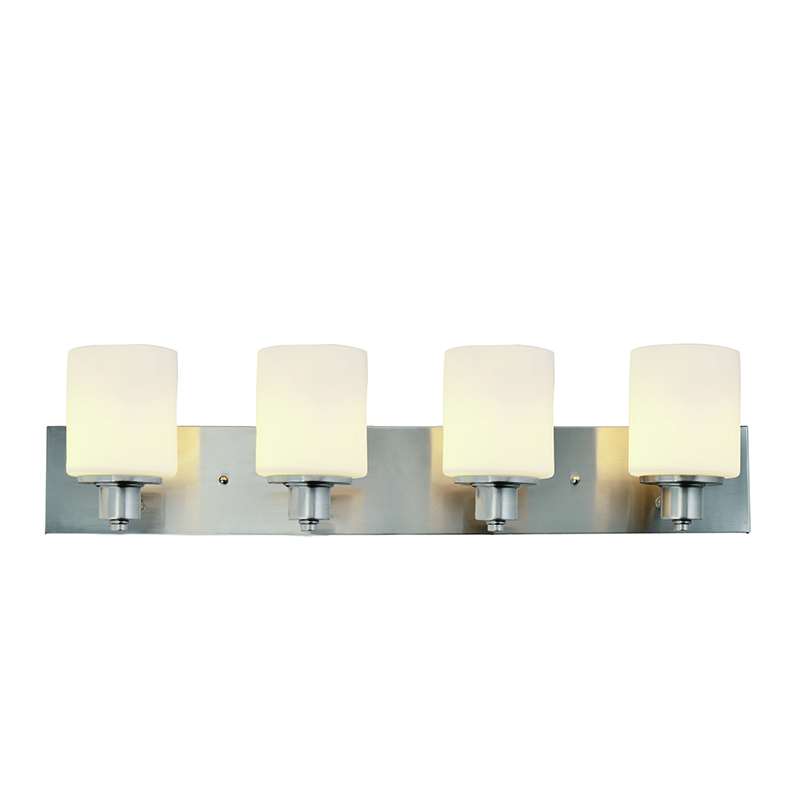 Dane Vanity Fixture - 4 Light - Satin Nickel