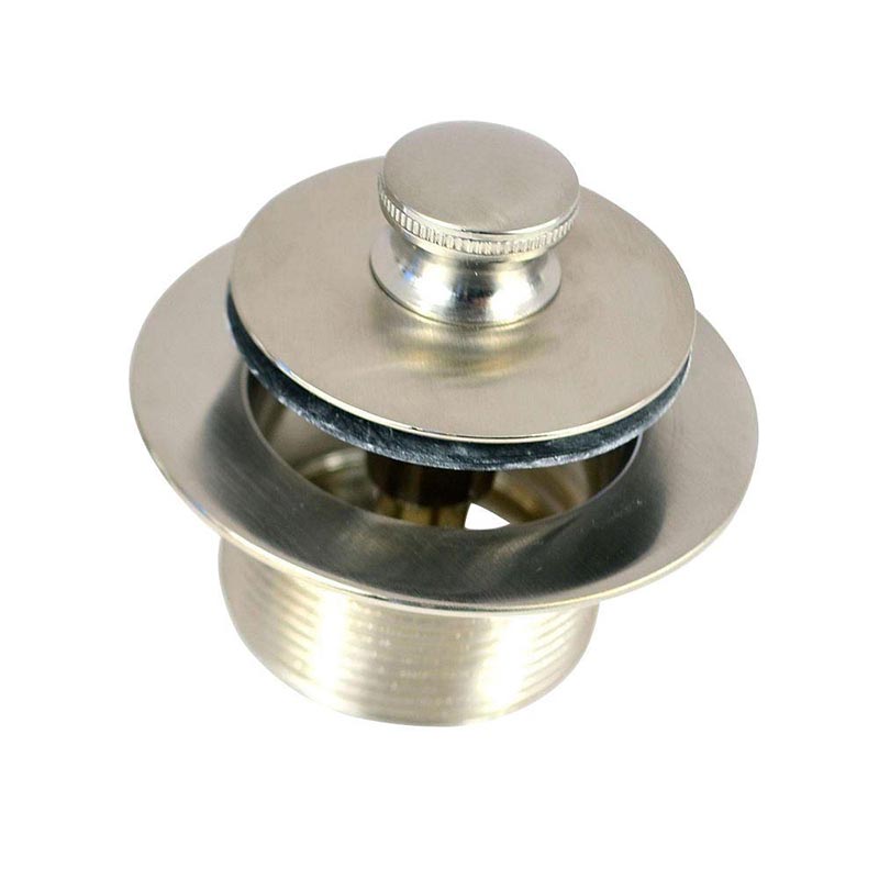 Watco Push Pull Closure - 1-1/2" Coarse Thread - Satin Nickel