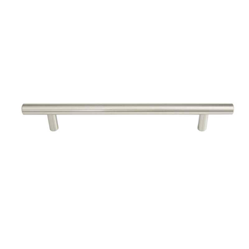 Solid Bar Cabinet Pull - Satin Nickel - 6-5/16" C to C