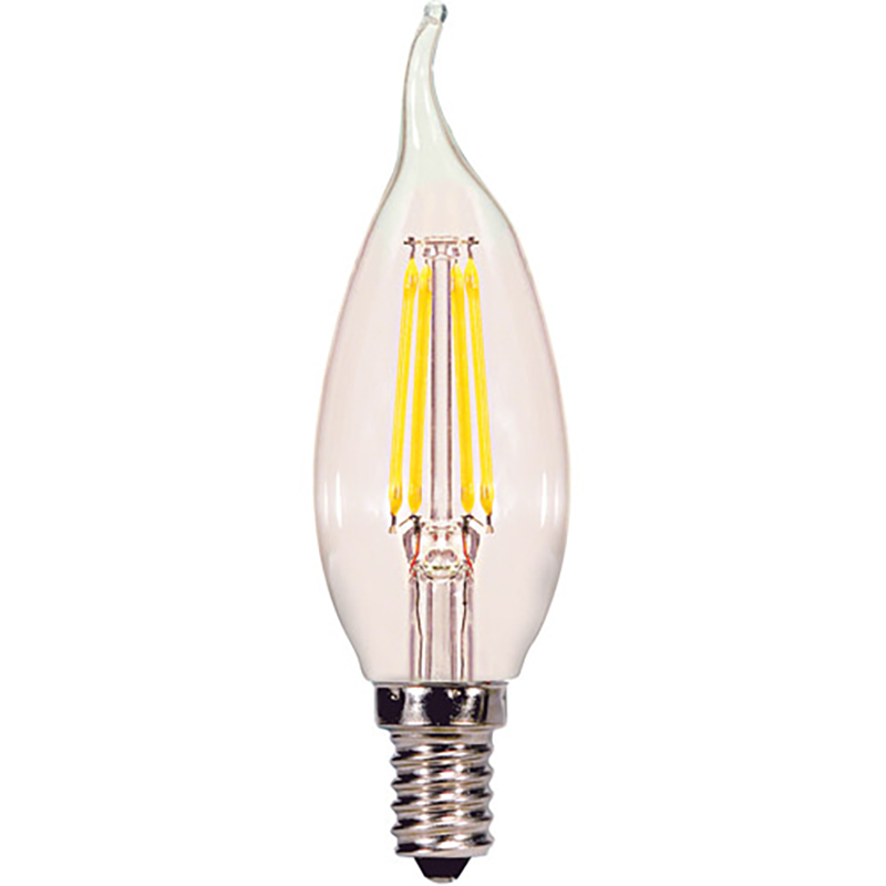 LED Flame Tip Bulb - 4 Watts