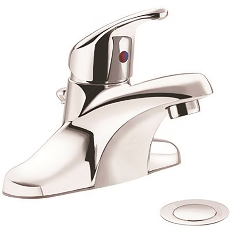 CFG Cornerstone Single Handle Bathroom Faucet - Chrome - With Pop-Up