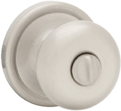 Kwikset Hancock Privacy Knob - Satin Nickel