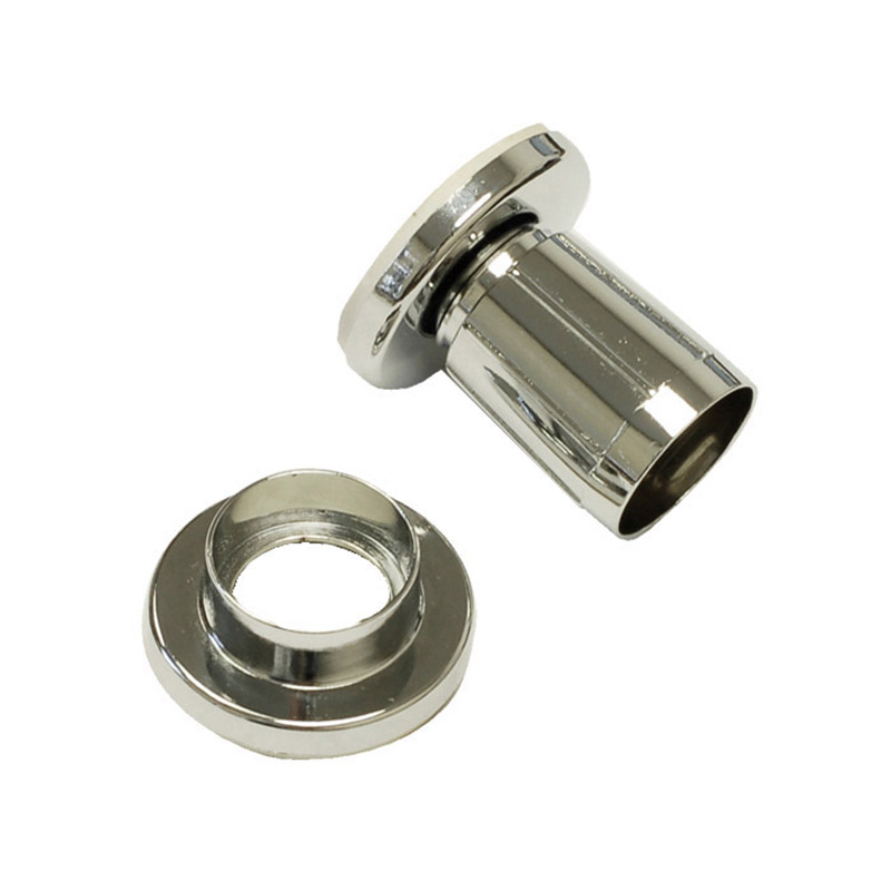 Shower Rod Ends Chr Plt Metal