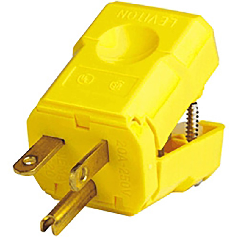 Plug 20A/250V Yellow