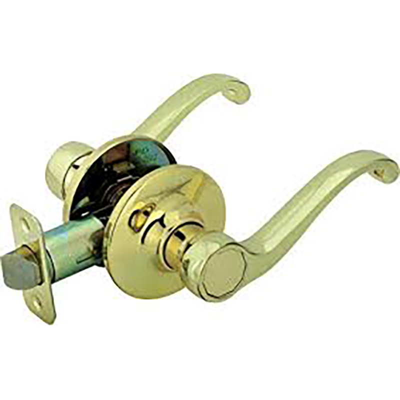 Decorative Lever Passage Knob Sn