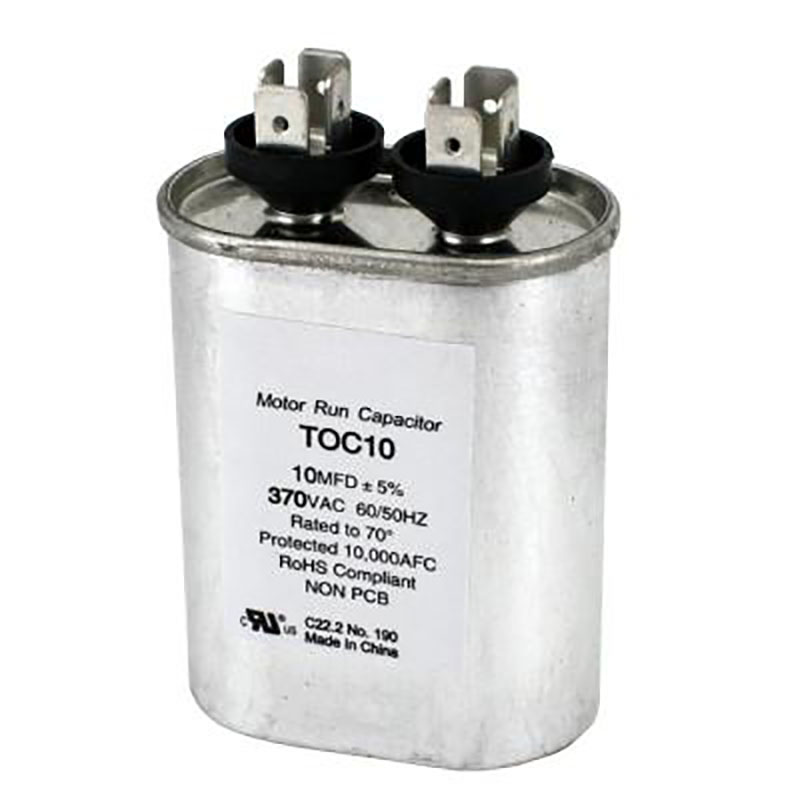 3Mfd X 370V Oval Run Capacitor