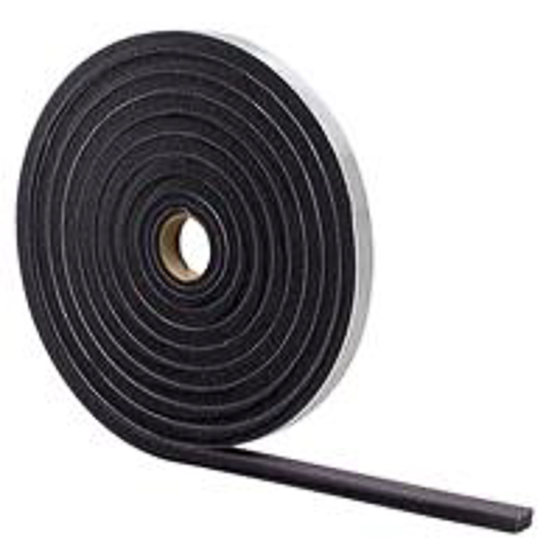 3/16"X3/8"X17' Foam Weatherstrip