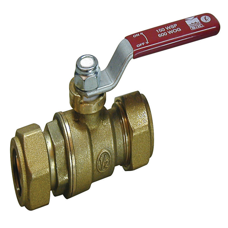 1/2" Compression Ball Valve