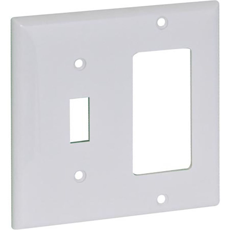 Sngl/Decorative Switch Plate Ivr