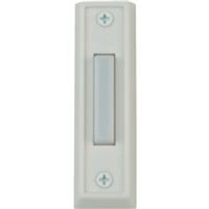 Door Bell Button, White