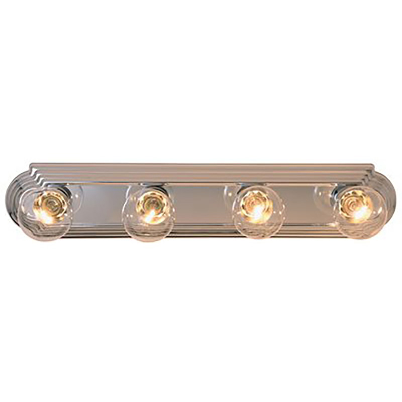 24" 4 Bulb Vanity Raceway Pb